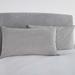 VHC Brands Burlap Dove Gray Sham 100% Cotton | 21 H x 37 W x 0.2 D in | Wayfair 70058