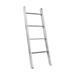 Latitude Run® 4.5 ft Blanket Ladder Wood/Solid Wood in Gray | 54 H x 20 W x 3 D in | Wayfair 0C276AD0A8D34C3D806B8095CCDD24E8