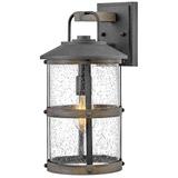 Lakehouse 17 1/4" High Aged Zinc Outdoor Wall Light