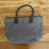 American Eagle Outfitters Bags | American Eagle Brown Polka Dot Tote | Color: Brown/White | Size: Os