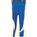 Adidas Pants & Jumpsuits | Adidas Women's W Bt Block Active Leggings Glow Blue Fs7464 Size S Nwt | Color: Blue/White | Size: S