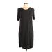dalia Casual Dress - Shift: Gray Print Dresses - Women's Size Medium