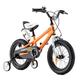 RoyalBaby Freestyle Kinderfahrrad Jungen Mädchen mit Stützräder Fahrrad 12 Zoll Orange