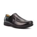 Mens Wide Fit Shoes Mens Wide Fit Leather Shoes Mens Extra Wide Shoes Mens Slip On Shoes Mens Leather Shoes Size 14 Size 15 Sizes 7-15 Mens Black Leather Shoes (EEEE) 11 UK