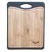 Dry Age Chef Beef Master 2-in-1 Hybrid Cutting Board w/ Handle Plastic/Bamboo | 16 H x 12 W x 0.625 D in | Wayfair HBCB