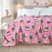 Printed Cities Flannel Fleece Blanket