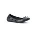 Women's White Mountain Sunnyside Ii Ballet Flat by White Mountain in Black Smooth (Size 8 M)