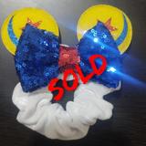 Disney Accessories | Disney's Toys Story Scrunchy | Color: Blue/White | Size: Os