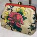 Anthropologie Bags | Anthropologie Handbag! Super Cute Extra Soft Velvet Material. Os Small Handbag! | Color: Cream | Size: Os