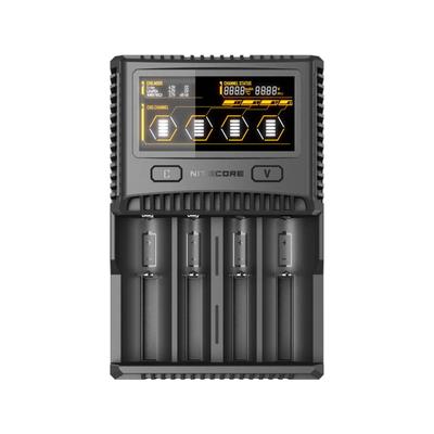 Nitecore SC4 Superb Charger 4-Slot Battery Charger Black 6952506491513