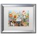 Trademark Fine Art Gone Fishing by Jenny Newland - Picture Frame Print on Canvas Canvas, Wood in Green | 19.5 H x 23.5 W x 0.75 D in | Wayfair