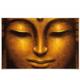 W+g I Wizard+genius - Poster xxl Bouddha Statue Dieu hindou Shiva affiche murale 175x115 cm - or