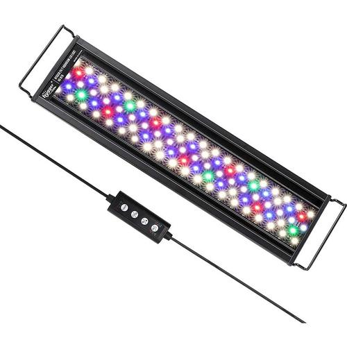 26W Aquarienbeleuchtung, Aquarium led Beleuchtung, 24/7 Modus für