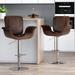 Romer Bentwood Adjustable Swivel Barstools by Christopher Knight Home