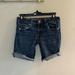 American Eagle Outfitters Shorts | American Eagle Skinny Stretch Bermuda Shorts | Color: Blue | Size: 4