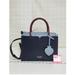 Kate Spade Bags | Kate Spade Spencer Medium Satchel Bag | Color: Black/Blue | Size: Os