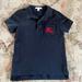 Burberry Shirts & Tops | Kids Burberry Short Sleeve Polo Shirt Size 8 | Color: Blue/Red | Size: 8b