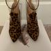 Jessica Simpson Shoes | Jessica Simpson Maxi Leopard Print Booties. | Color: Black/Tan | Size: 6