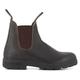 Blundstone 500 Stout Brown Chelsea Boots Vintage Classic Slip On Retro Casual