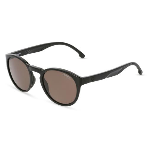 Carrera 8056/S Herren-Sonnenbrille Vollrand Panto Kunststoff-Gestell, schwarz