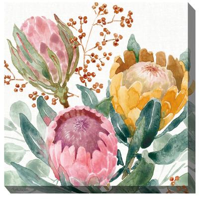 Protea Passion Outdoor Art by West of the Wind in Multi