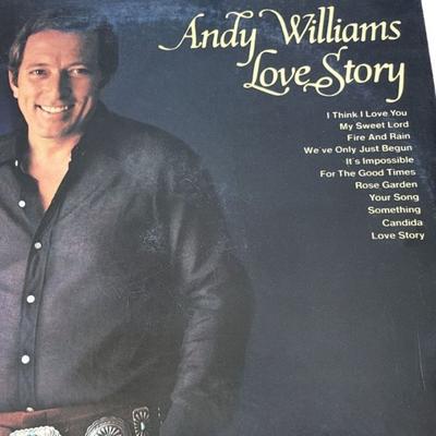 Columbia Media | Andy Williams Love Story Record 27th Album Stereo Columbia Vintage 1971 | Color: Black/Brown | Size: Os