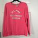 Pink Victoria's Secret Tops | Girls Light Weight Victorias Secret Pink Sweatshirt Size Medium | Color: Pink | Size: M