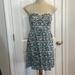 American Eagle Outfitters Dresses | American Eagle Floral Sundress Strapless | Color: Blue/Green | Size: 4