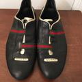 Gucci Shoes | Gucci Original Leather Loafer Shoe Serial Number 162921 11 G Size 11 | Color: Black | Size: 11
