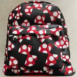 Disney Bags | Disney Minnie Mouse Bows Mini Backpack | Color: Black/Red | Size: Os