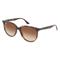 Ray-Ban RB 4378 Damen-Sonnenbrille Vollrand Eckig Kunststoff-Gestell, braun