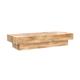 Table basse rectangulaire en bois de manguier