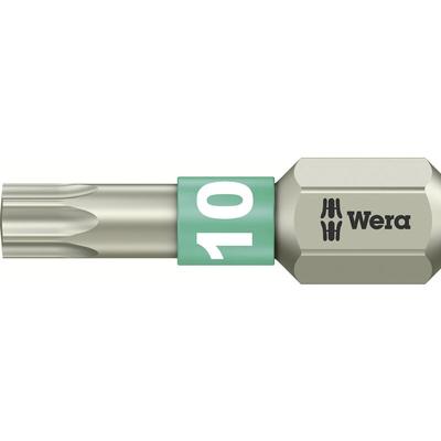 3867/1 ts tx 10 x 25 mm 05071032001 Torx-Bit t 10 Edelstahl d 6.3 1 St. - Wera Image