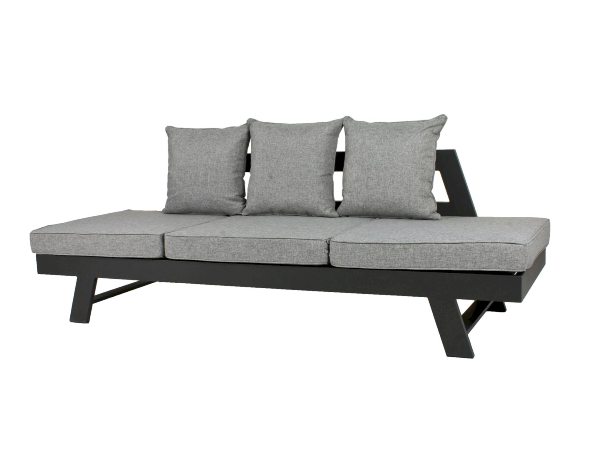 GartenZeit »Donna« Funktionssofa grau