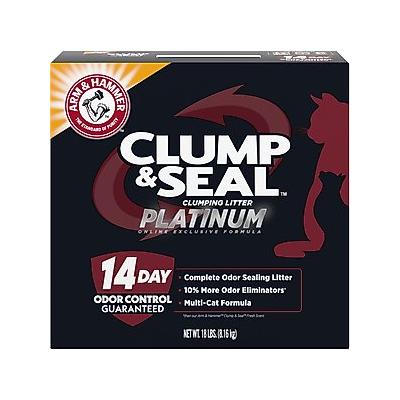 ARM & HAMMER Clump & Seal Platinum Litter 18lb
