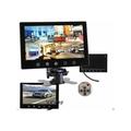 Monitor Lcd Digitale 10.1" Tft Led Hd Poggiatesta Sorveglianza Av