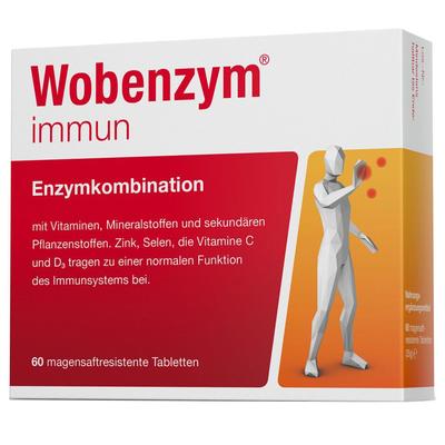 2x 60 St. Wobenzym® immun 2x60 St Tabletten magensaftresistent Image