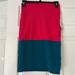 Lularoe Skirts | Nwt Lularoe Colorblock Cassie Skirt, Size Small | Color: Blue/Pink | Size: S