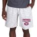Men's Concepts Sport White/Charcoal Montreal Canadiens Alley Fleece Shorts