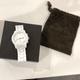 Michael Kors Accessories | Michael Kors Ceramic White Watch | Color: White | Size: 42mm Diameter