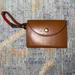 J. Crew Accessories | J. Crew Brown Italian Leather Card Holder | Color: Brown | Size: Os
