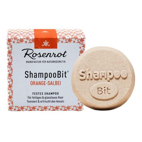 Rosenrot – Festes ShampooBit® – Orange-Salbei 60g