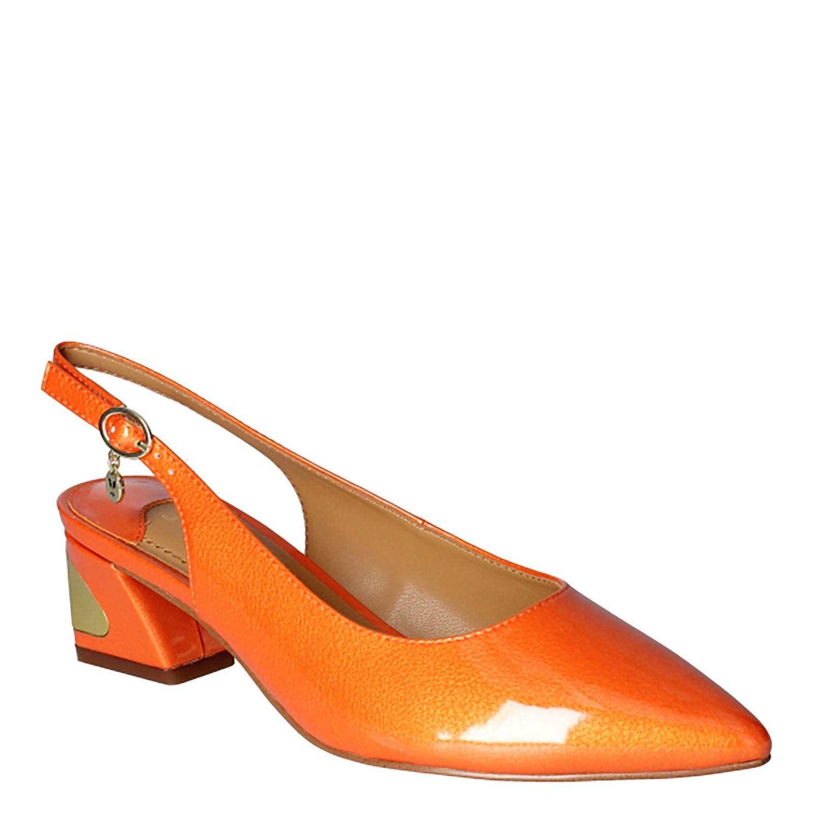 J. Renee Shayanne - Womens 6.5 Orange Pump Medium