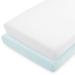 Bare Home Solid Ultra-Soft Crib Fitted Sheet