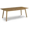 HiTeak Furniture Cambria Rectangular Teak Outdoor Dining Table - HLT2264