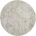 Brown/White 48 x 0.25 in Area Rug - Willa Arlo™ Interiors Basham Damask Ivory/Light Taupe/Dark Taupe Area Rug Polyester | 48 W x 0.25 D in | Wayfair