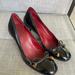Gucci Shoes | Gucci Heels | Color: Black/Red | Size: 5.5