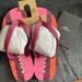 Coach Shoes | Coach Pink Striped Flip Flops Nwt Size 7 | Color: Pink | Size: 7