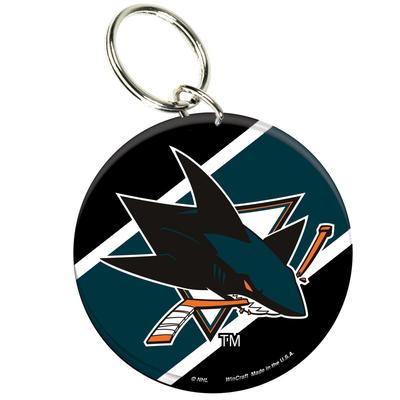 San Jose Sharks Wincraft Premium-Schlüsselanhänger aus Acryl Image