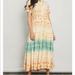 Free People Dresses | Free People Rare Feeling Maxi Dress. Nwt | Color: Pink/Yellow | Size: Xs